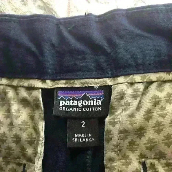 Patagonia All-Wear Stretch Capri Chino Pants Blue - Picture 6 of 10